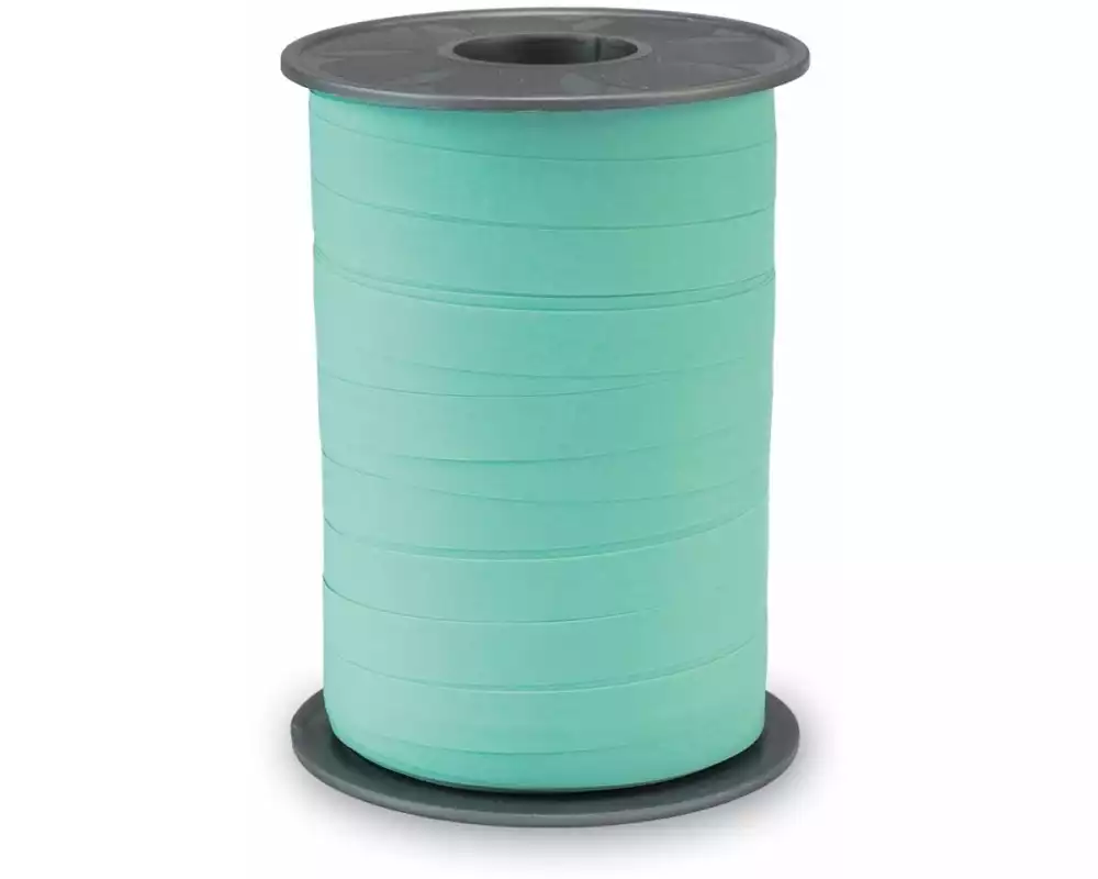 Pattberg Geschenkband Opak Matt 1 cm x 200 m, Mint