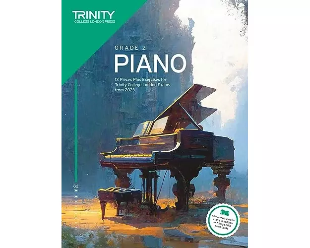 Trinity College London Piano Exam Pieces Plus Exercises from 2023: Grade 2