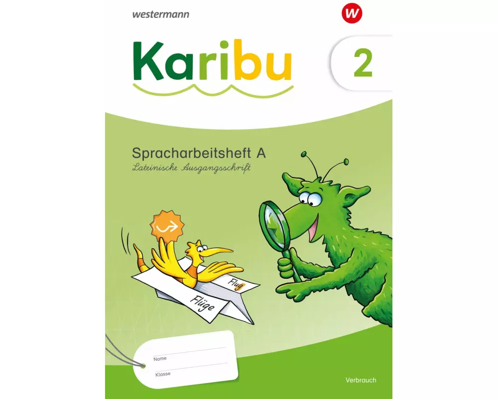 Karibu Spracharbeitshefte 2. Lateinische Ausgangsschrift mit Diagnoseheft
