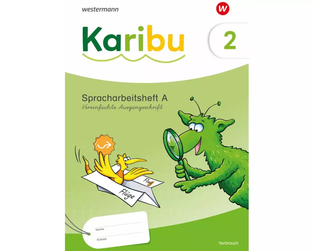 Karibu 2. Spracharbeitshefte. Vereinfachte Ausgangsschrift