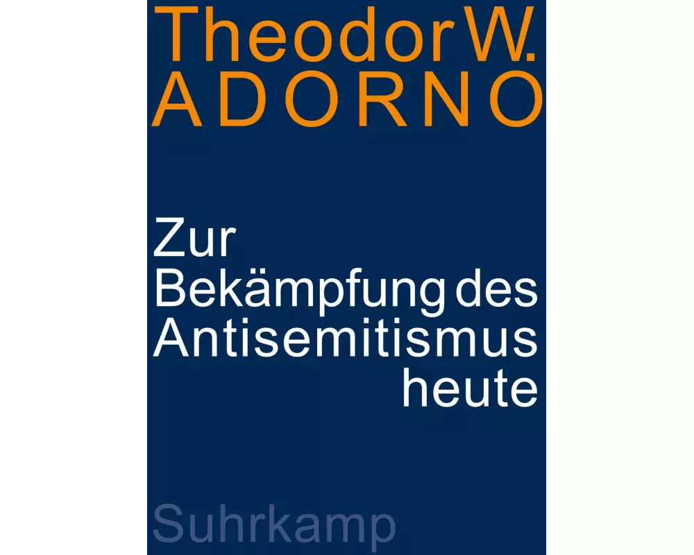 Zur Bekämpfung des Antisemitismus heute