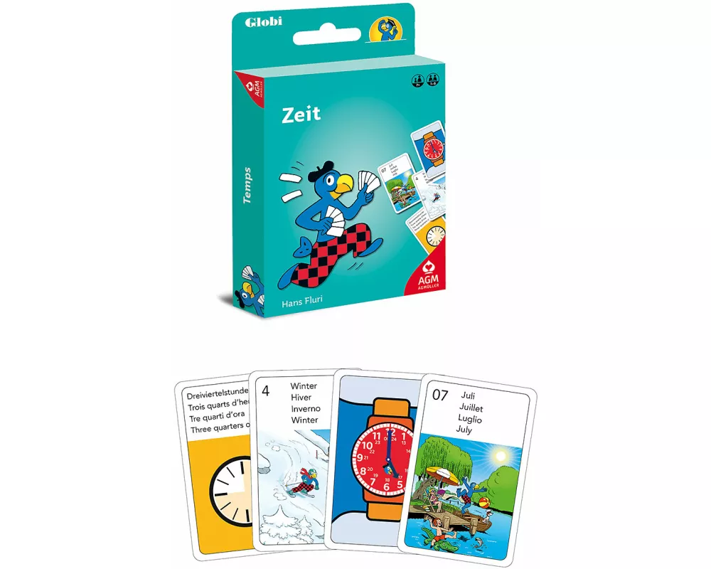 Globi Lernspiel Zeit