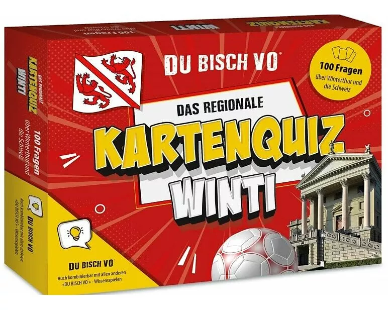 DU BISCH VO Winti Quiz - Das Kartenspiel