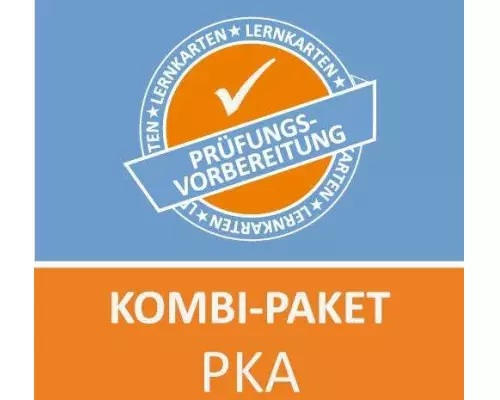Kombi-Paket Pharmazeutisch kaufmännischer Angestellter PKA Lernkarten