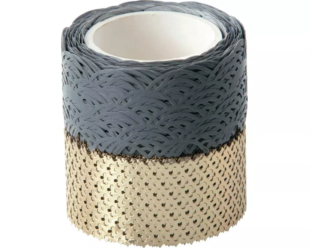 Folia Washi Tape Spitzenbordüre, 2 Stück