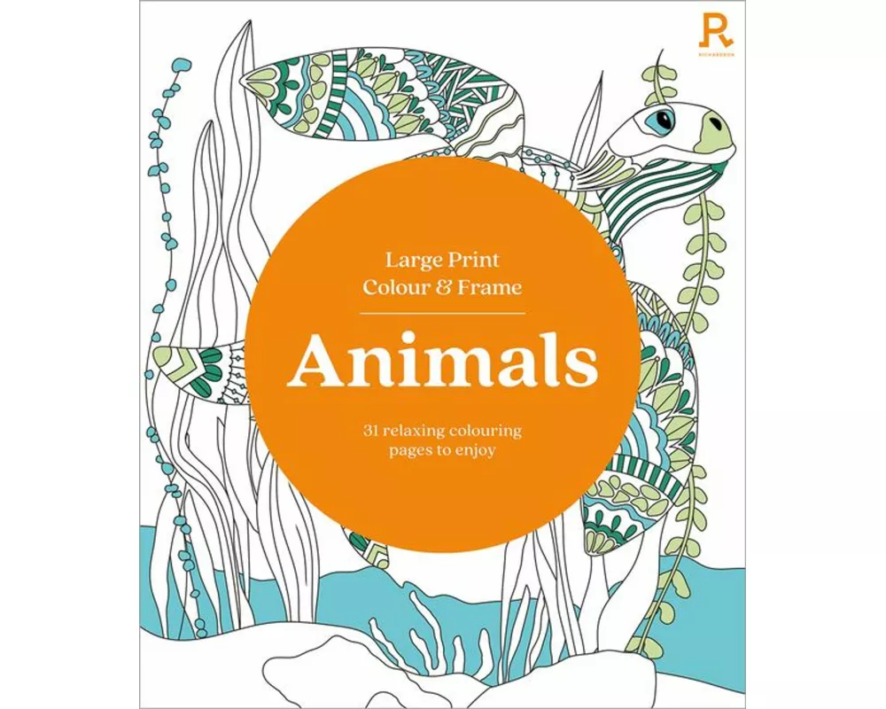 Large Print Colour & Frame - Animals