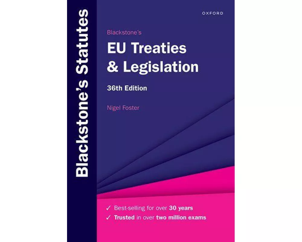 Blackstone's EU Treaties & Legislation