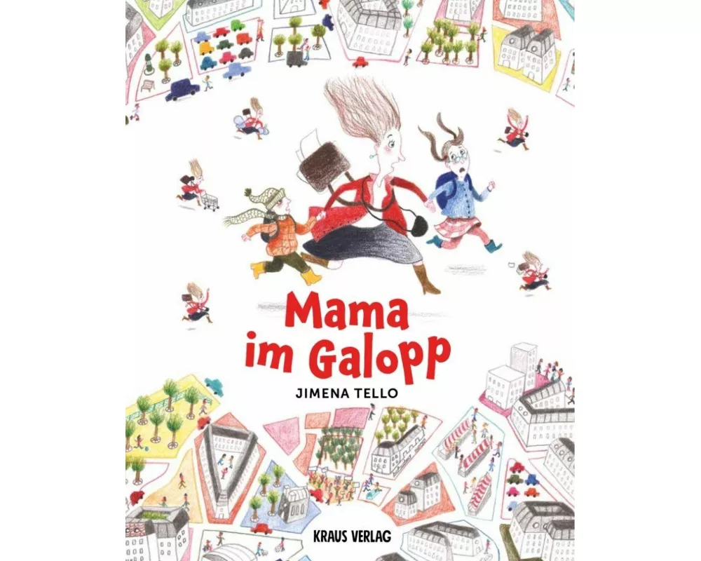 Mama im Galopp