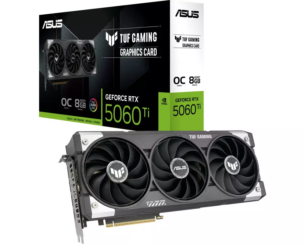 ASUS Grafikkarte TUF GeForce RTX 5060 TI 8 GB OC Edition