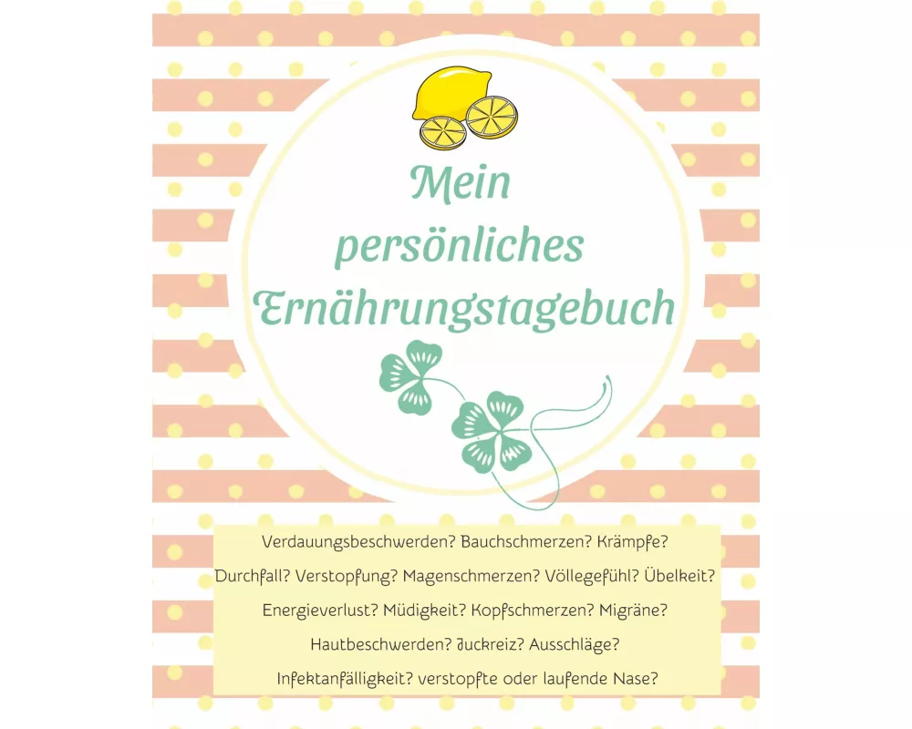 Mein persönliches Ernährungstagebuch