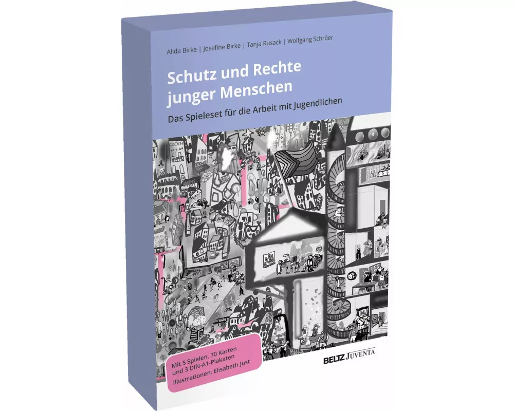 Schutz und Rechte junger Menschen - das Spieleset für die Arbeit mit Jugendlichen