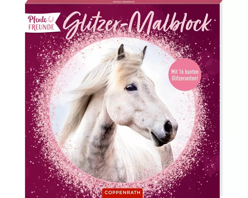 Glitzer-Malblock