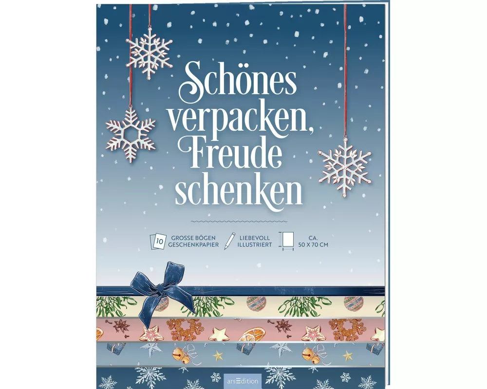 Geschenkpapier Zauberhafte Weihnachtszeit
