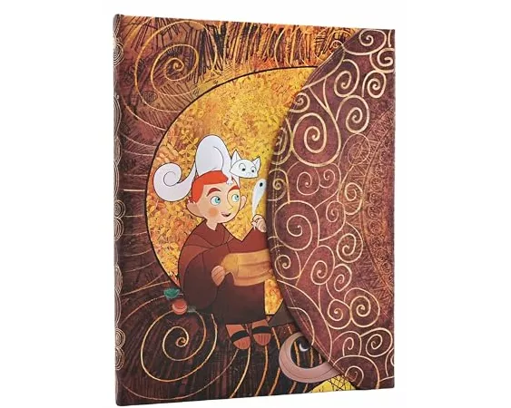 The Secret of Kells (Irish Folklore Trilogy) Ultra Unlined Hardcover Journal (Wrap Closure)