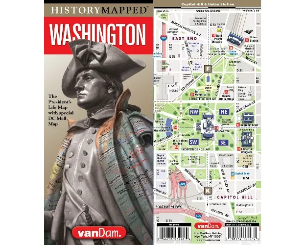 History Mapped Washington Map by Vandam