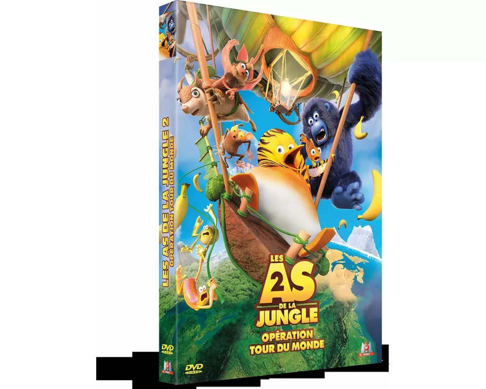 Les As de la jungle 2 - Opération tour du Monde (DVD F)