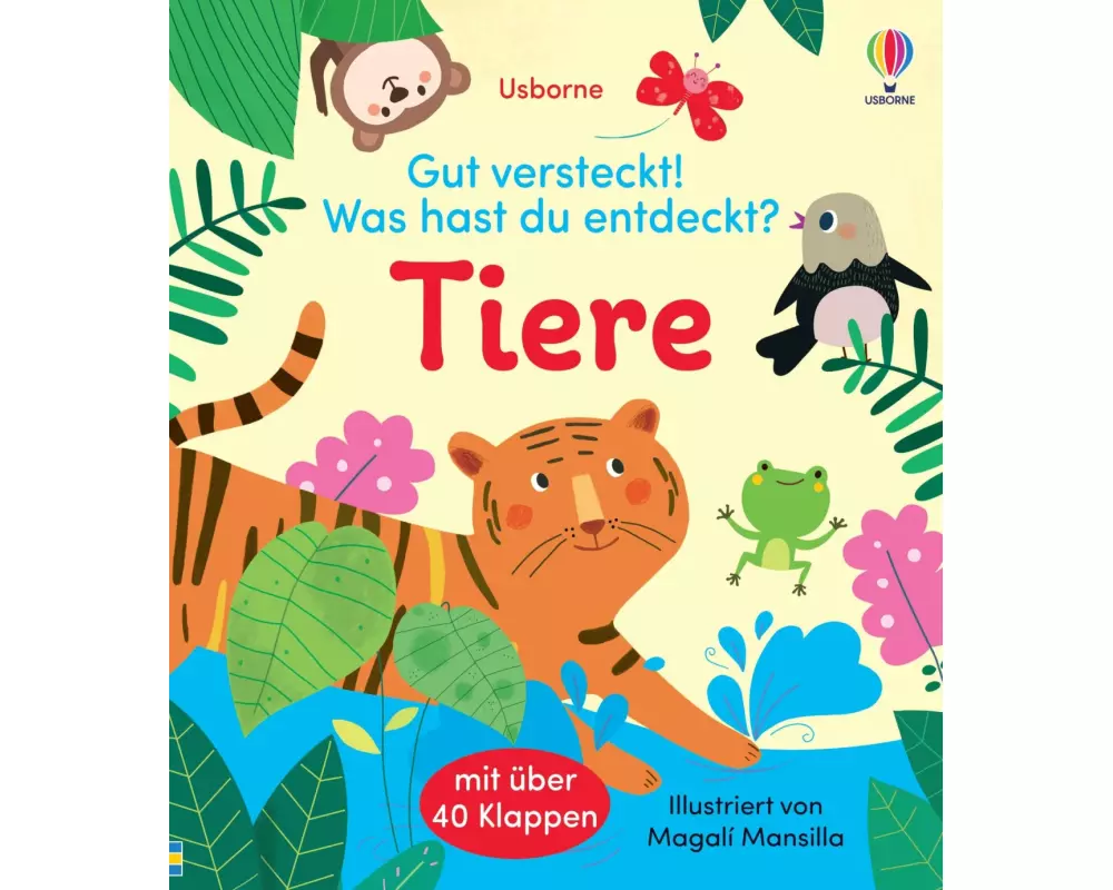 Gut versteckt! Was hast du entdeckt? Tiere