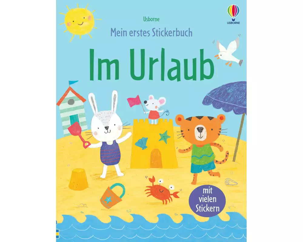 Mein erstes Stickerbuch: Im Urlaub