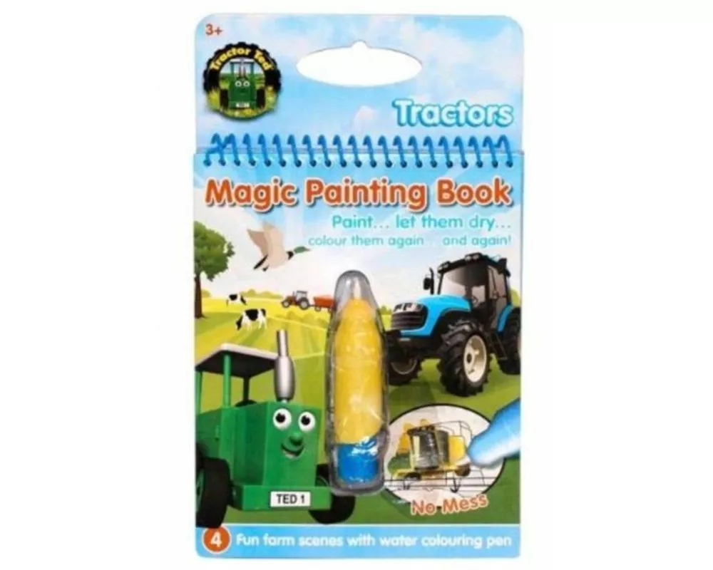 Tractor Ted Magic Painting Book - Tractors