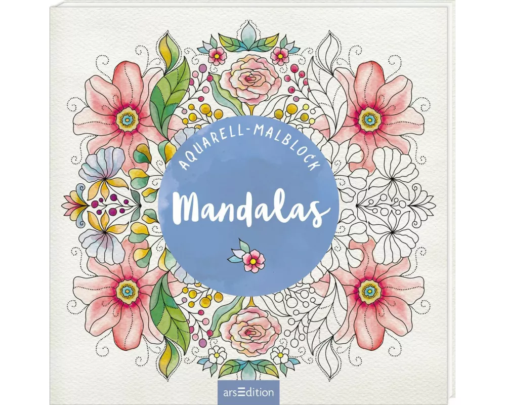 Aquarell-Malblock – Mandalas