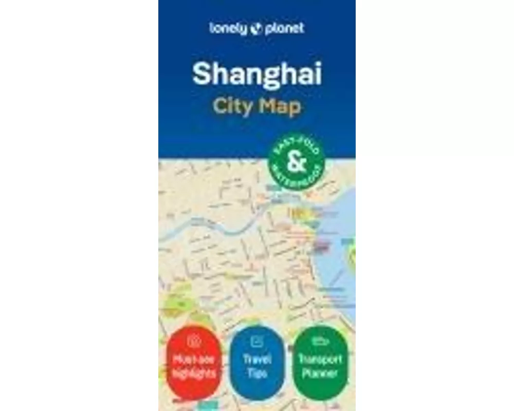 Lonely Planet Shanghai City Map