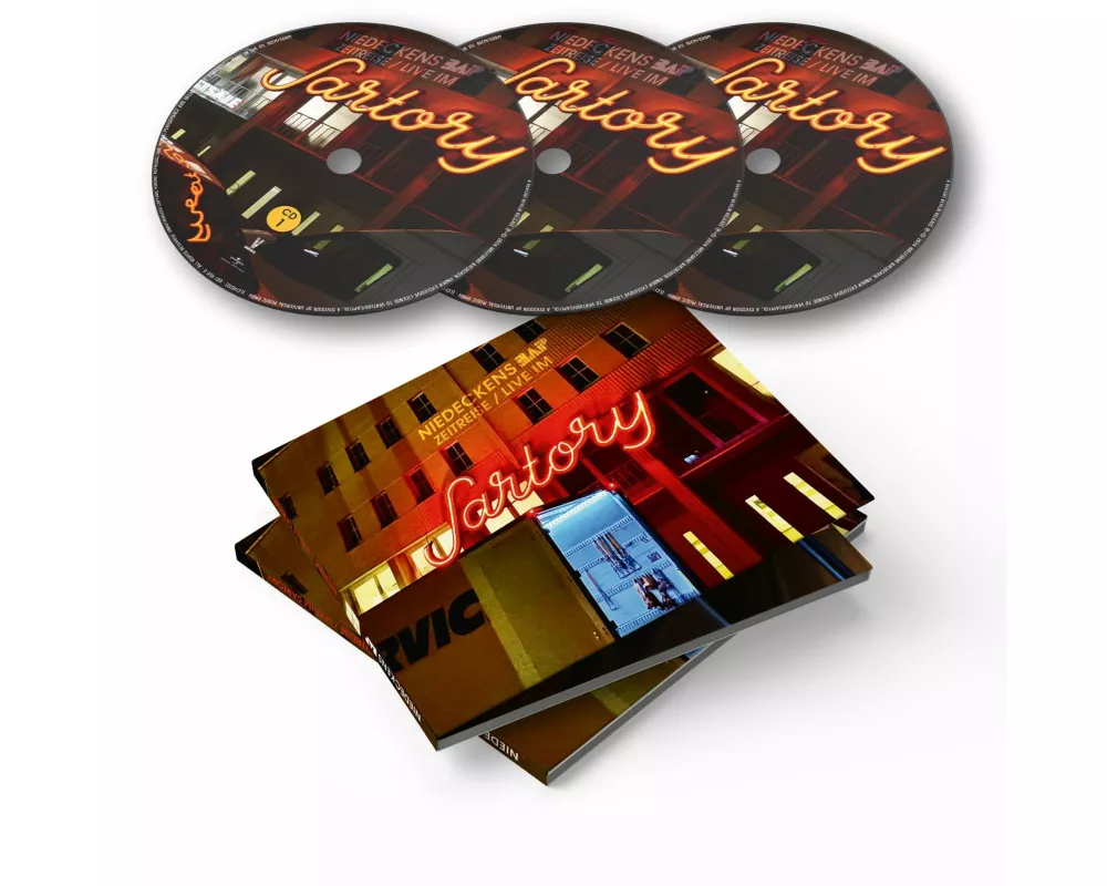 Zeitreise/ Live im Sartory (3CD)