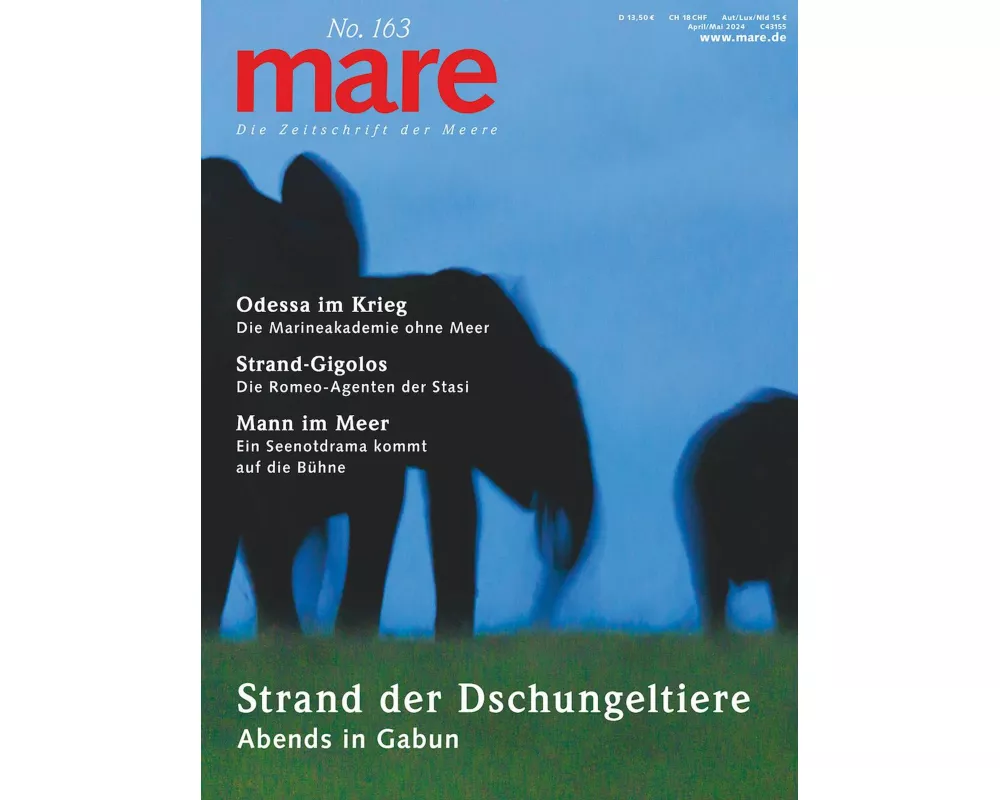 mare - Die Zeitschrift der Meere / No. 163 / Strand der Dschungeltiere