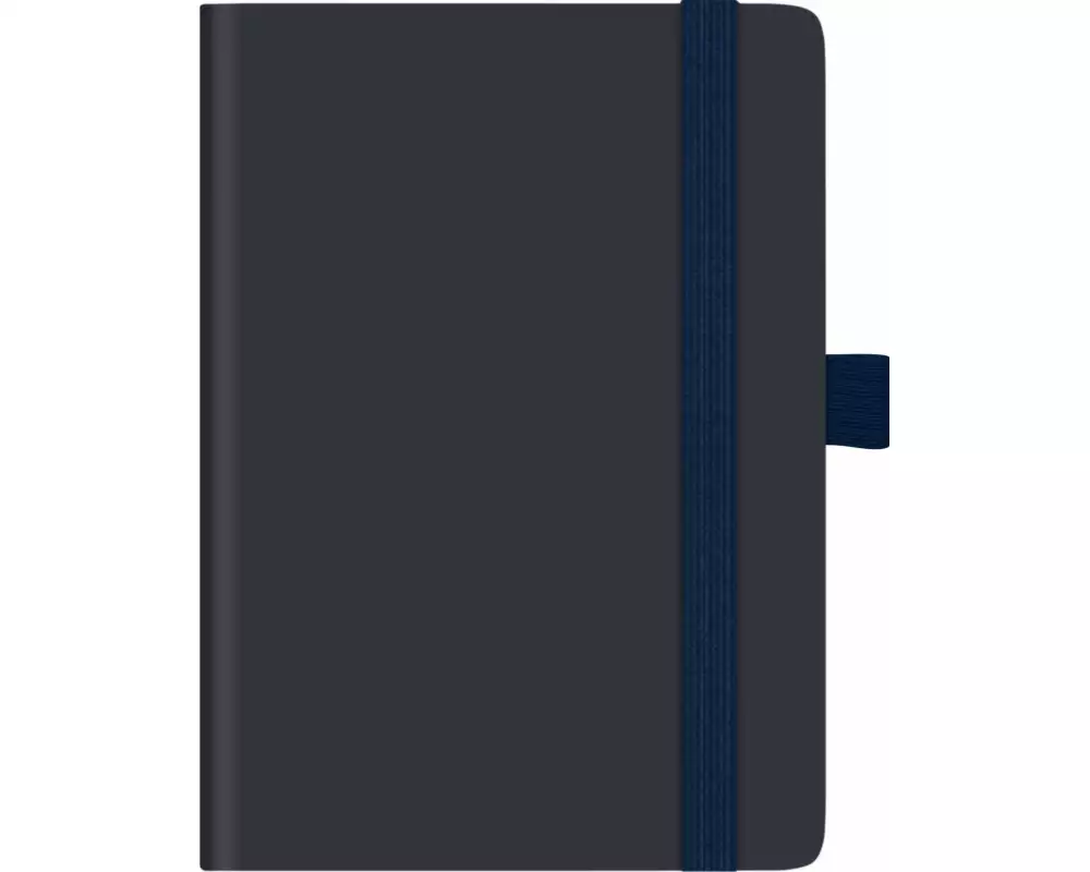 Brunnen 1073266325 Taschenkalender Kompagnon Modell 732 66 (2025)| 2 Seiten = 1 Woche| A6| 192 Seiten| PU-Einband| flexibel| dunkelblau