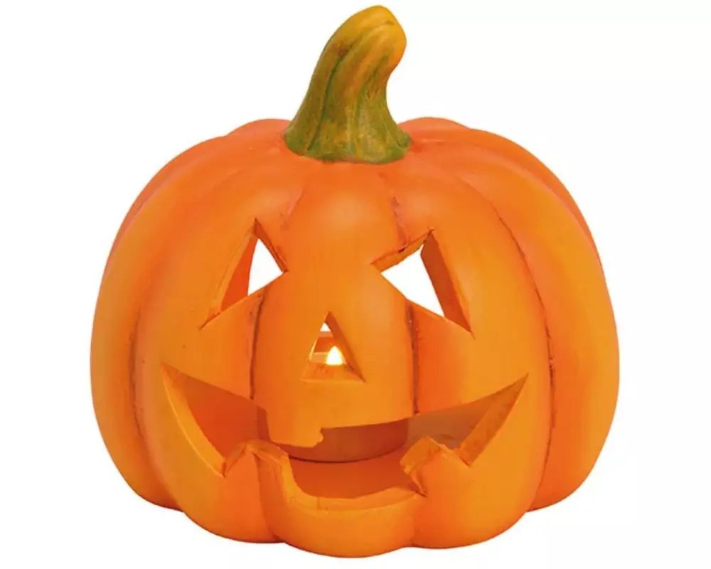 G. Wurm Teelichthalter Kürbis 13 x 12 cm