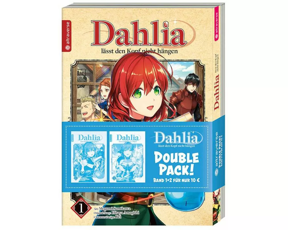 Dahlia lässt den Kopf nicht hängen Double Pack 01 & 02