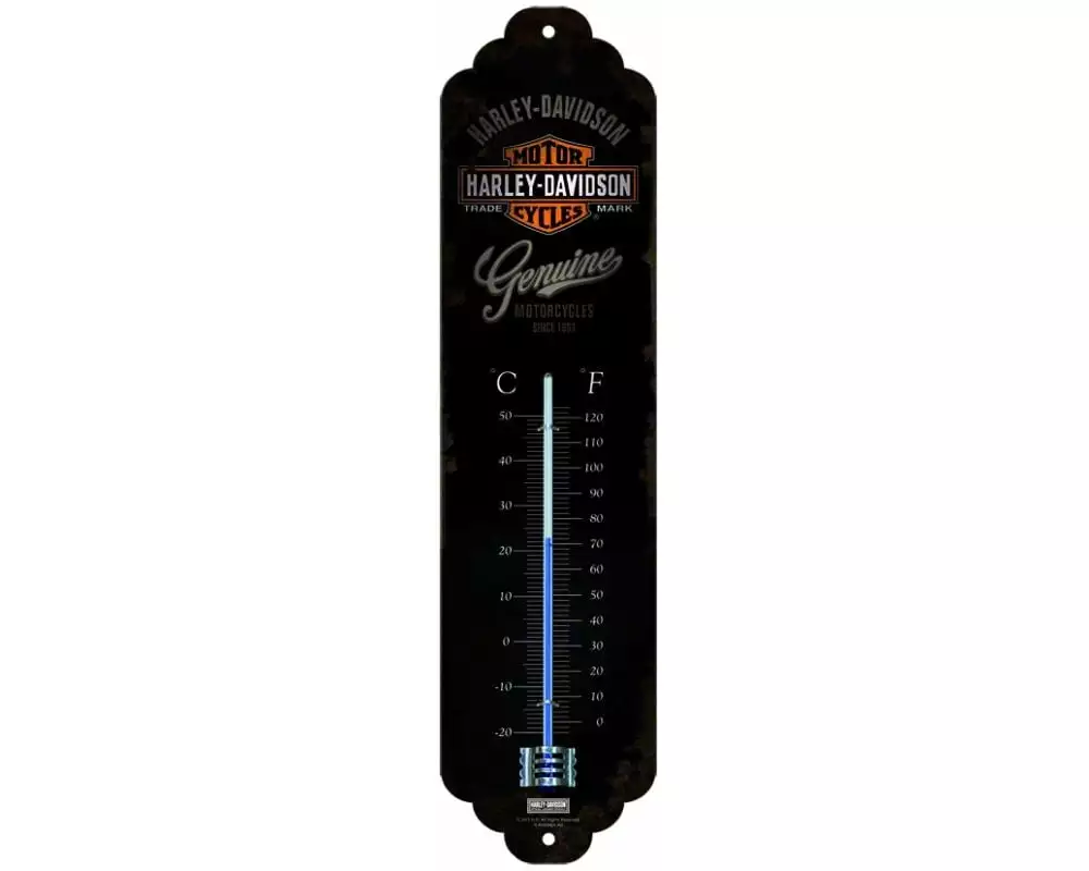 Nostalgic Art Thermometer Harley Davidson 6.5 x 28 cm
