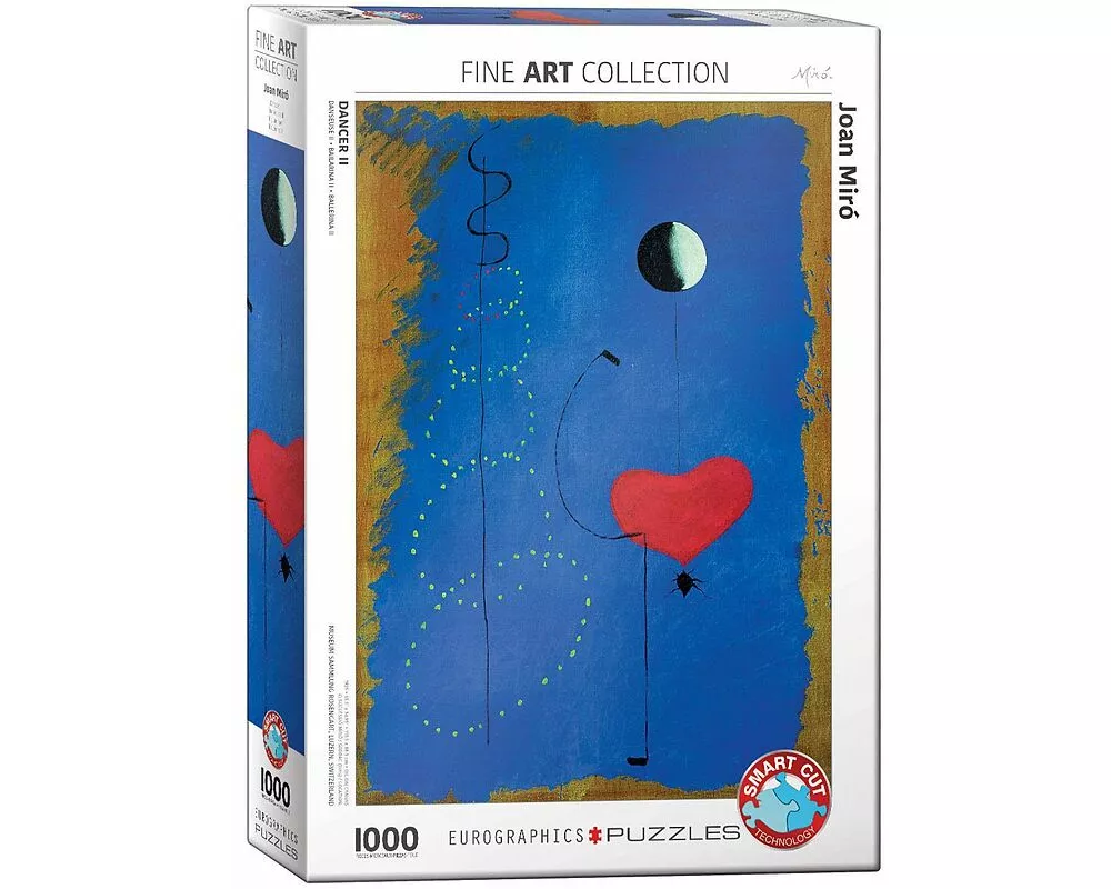Puzzle 1000 Teile - Miró J: Dancer II by Joan Mir+