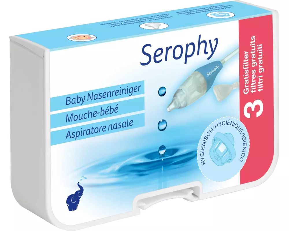 Serophy Nasensauger Inkl. 3 Filer