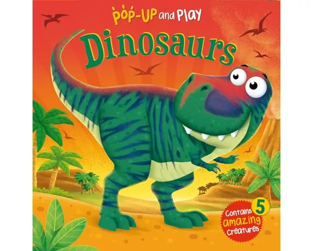 My First Pop-Up and Play: Dinosaurs