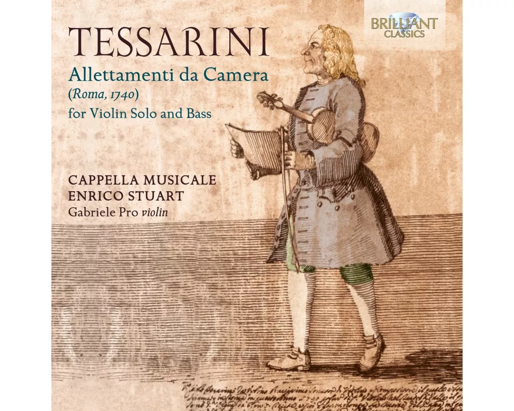 Tessarini:Allettamenti Da Camera For Violin Solo A