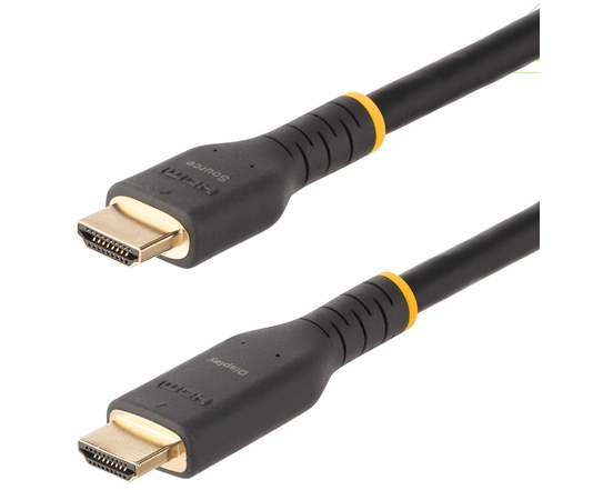 StarTech.com 10m (30ft) Active HDMI Cable, HDMI 2.0 4K 60Hz UHD, Rugged HDMI Cord w/ Aramid Fiber, Heavy-Duty High Speed HDMI 2.0 Cable