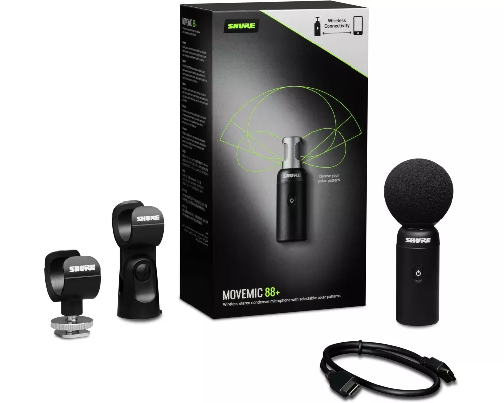 Shure Mikrofon MoveMic 88+W-Kit