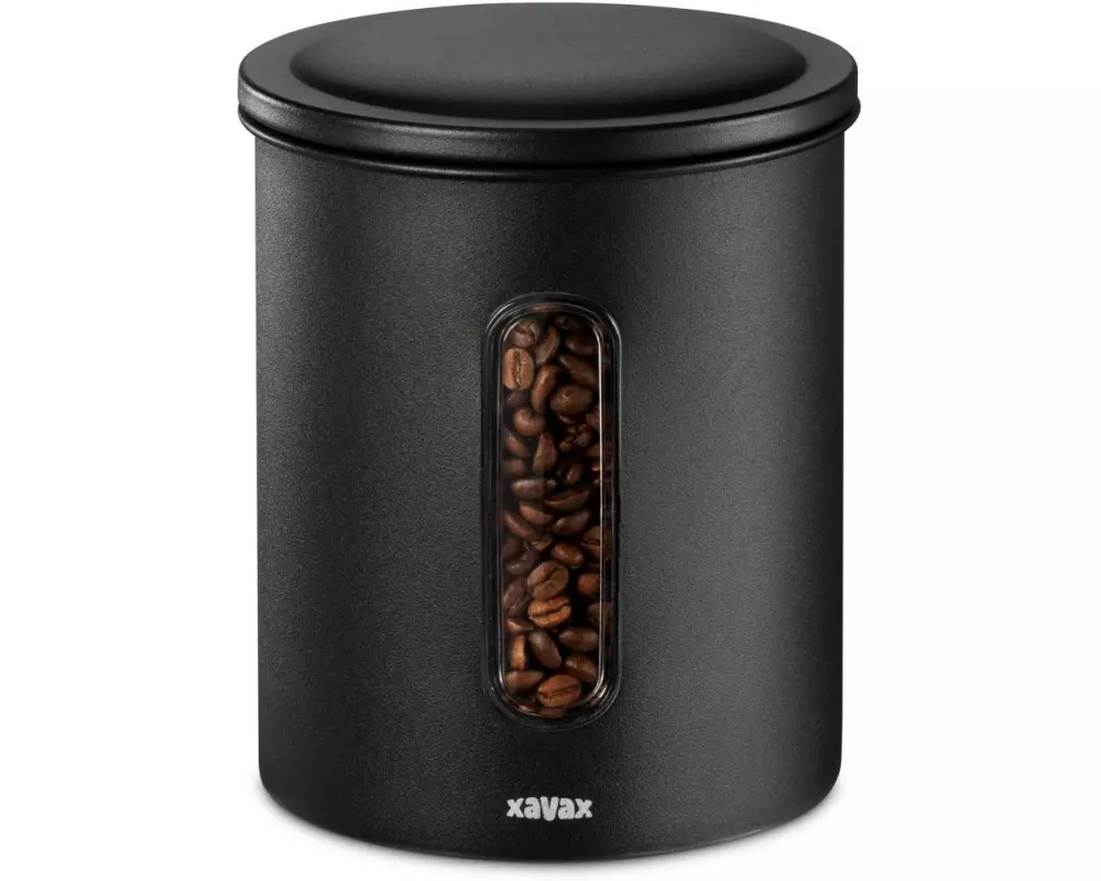 Xavax Kaffeedose 500 / 700 g Schwarz