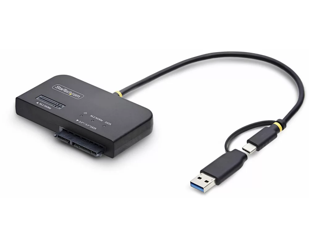 StarTech.com USB31CSAT3M2E storage drive docking station USB 3.2 Gen 2 (3.1 Gen 2) Type-C Schwarz