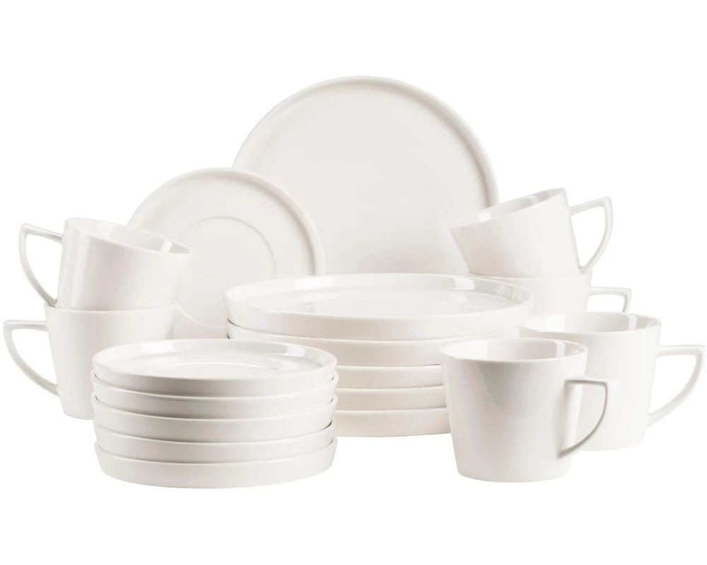 Mäser Kaffee-Service Sita 18-teilig, Weiss