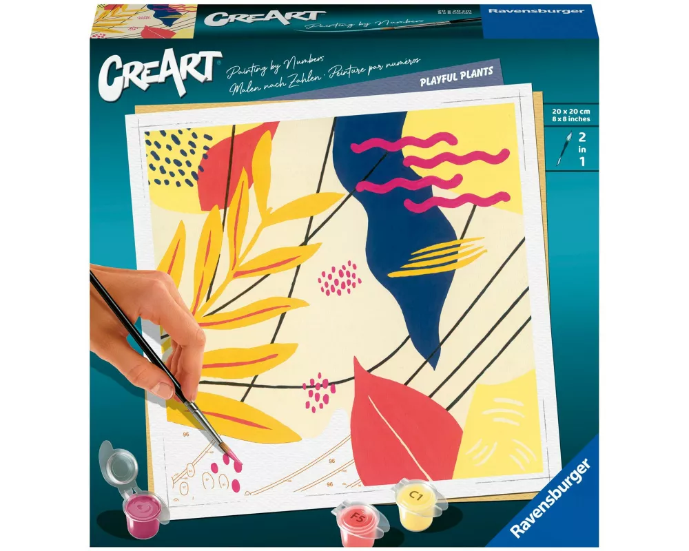 CreArt Adults Trend - Verspielte Pflanzen