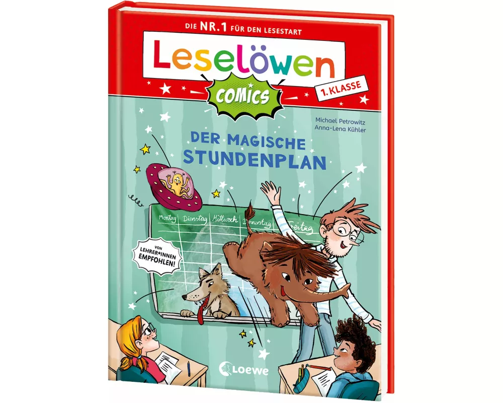 Leselöwen Comics 1. Klasse - Der magische Stundenplan
