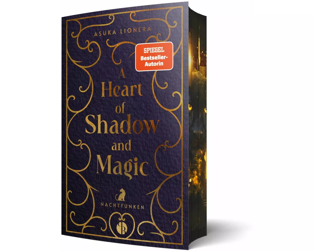A Heart of Shadow and Magic: Nachtfunken | Mit wunderschönem Farbschnitt