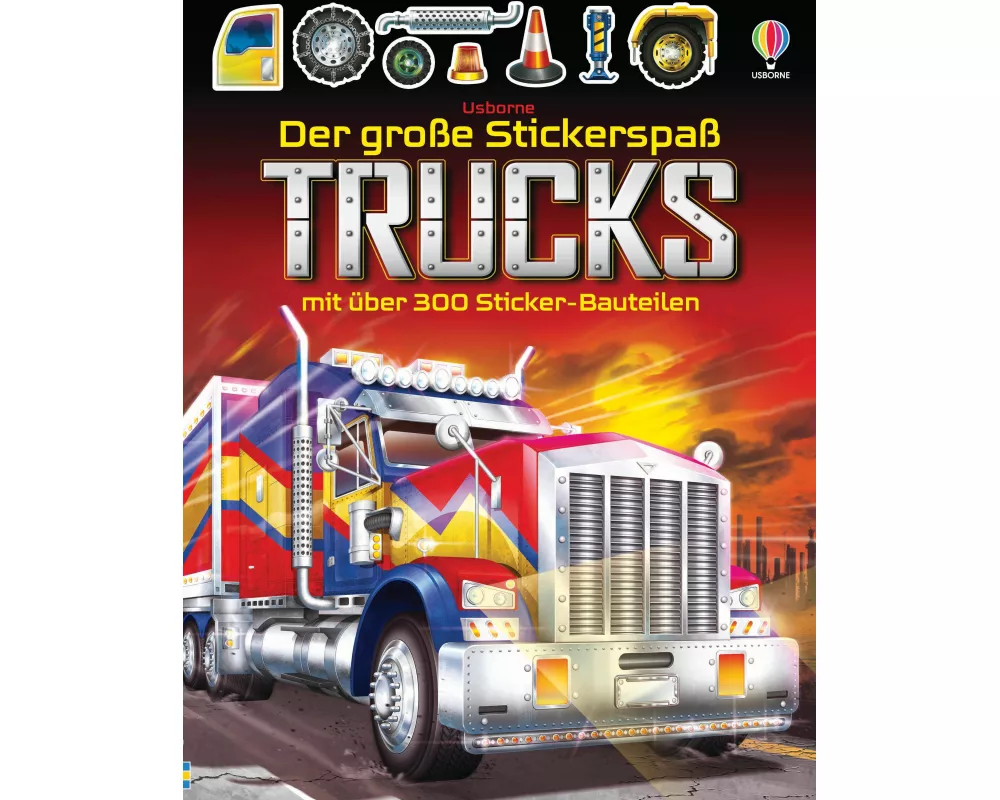 Der große Stickerspaß: Trucks