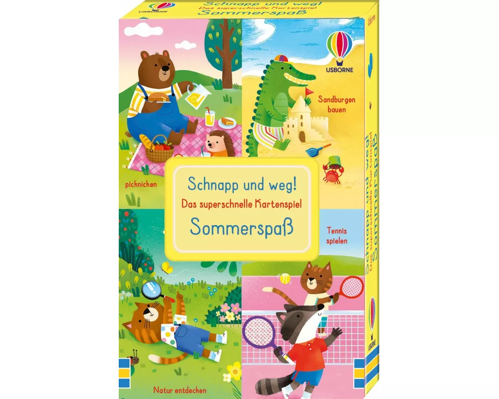 Schnapp und weg! Das superschnelle Kartenspiel: Sommerspaß