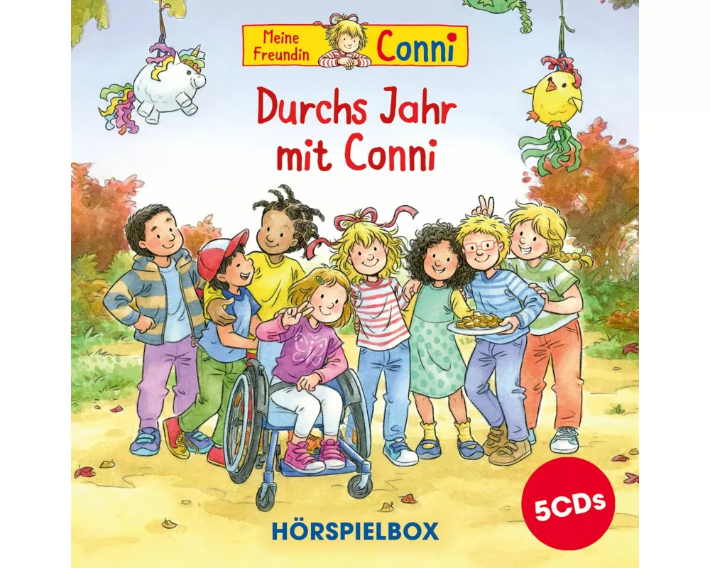 Durchs Jahr mit Conni (5CD-Hörspielbox)