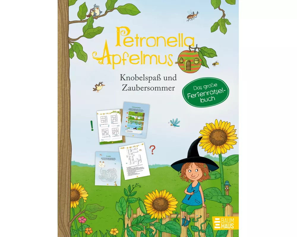 Petronella Apfelmus - Knobelspaß & Zaubersommer. Das große Ferien-Rätselbuch