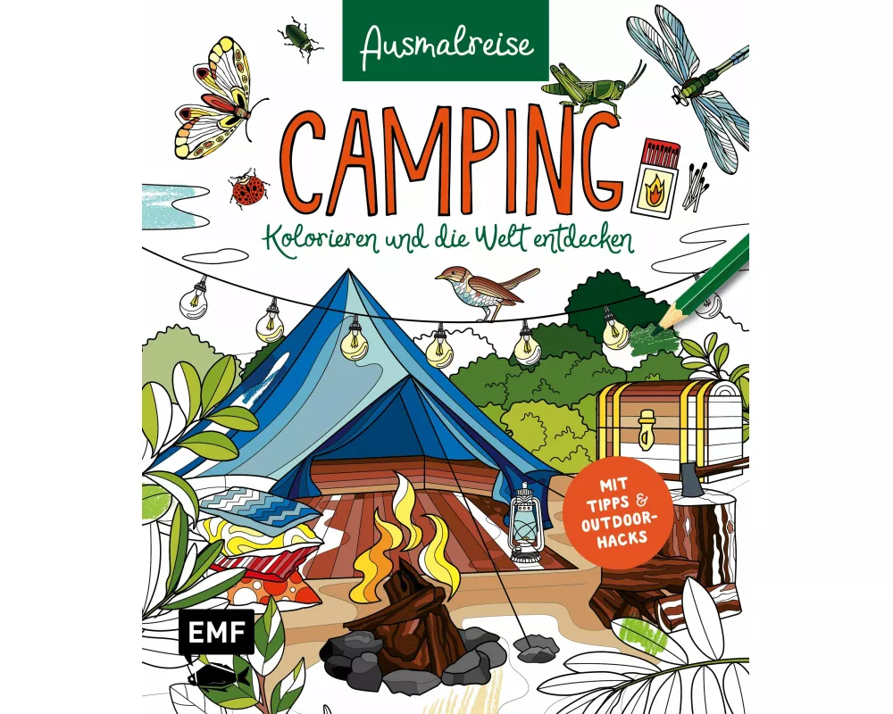 Ausmalreise Camping