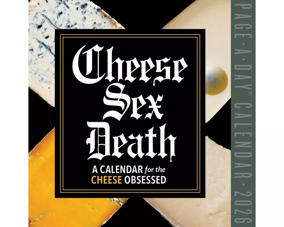 Cheese Sex Death Page-A-Day(r) Calendar 2026