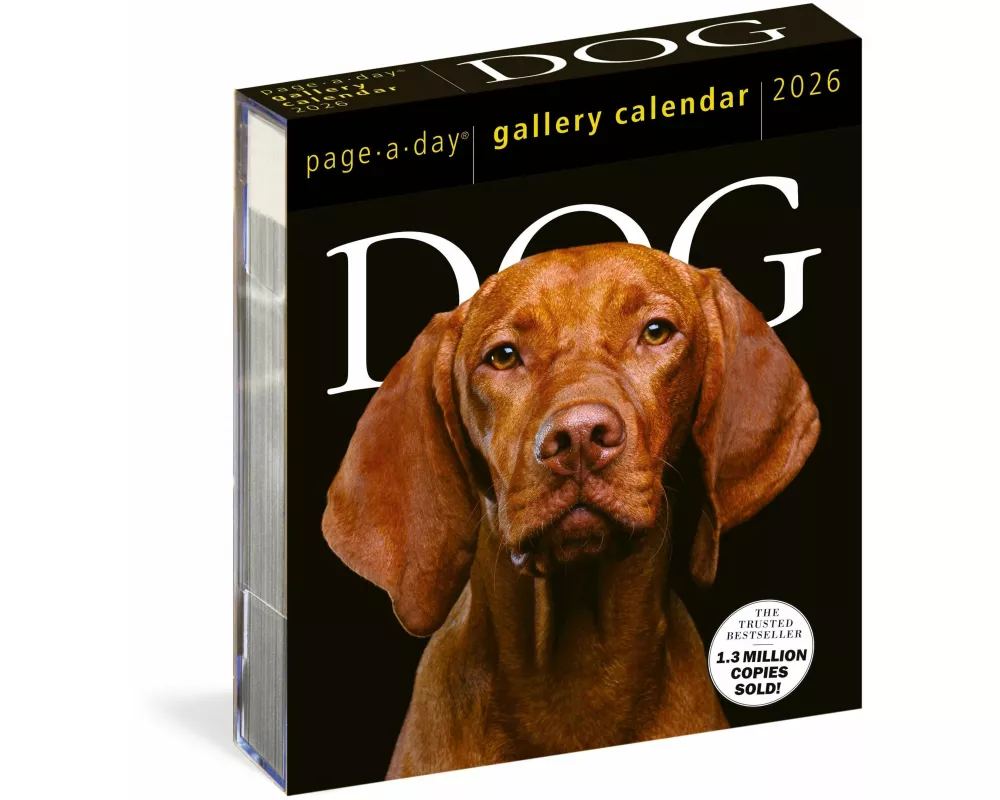Dog Page-A-Day Gallery Calendar 2026